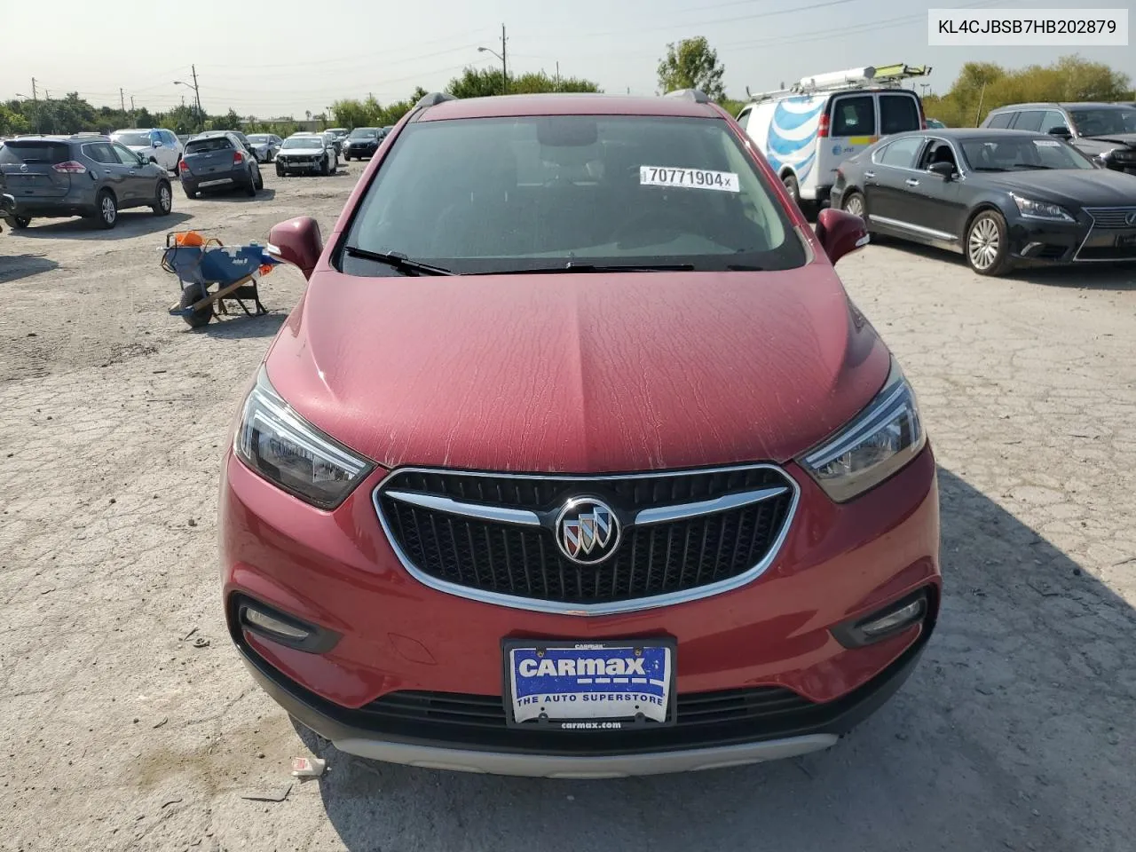 KL4CJBSB7HB202879 2017 Buick Encore Preferred Ii