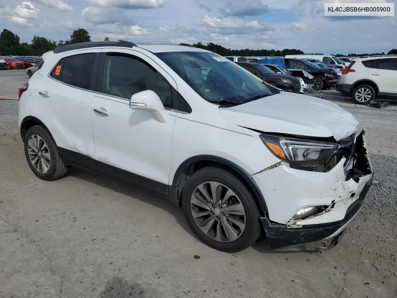 2017 Buick Encore Preferred Ii VIN: KL4CJBSB6HB005900 Lot: 71074074