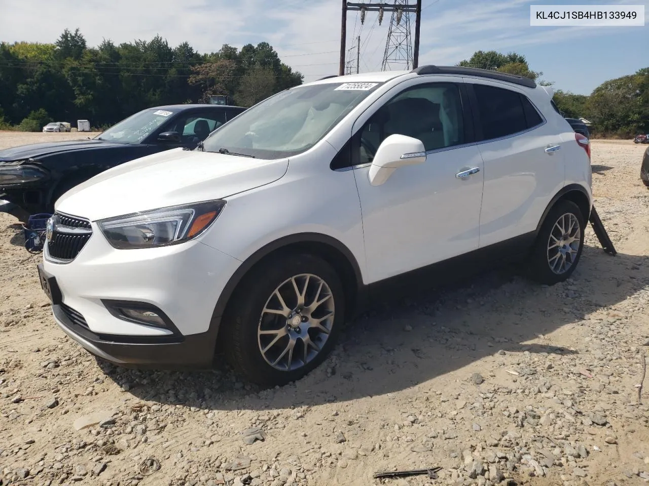 KL4CJ1SB4HB133949 2017 Buick Encore Sport Touring