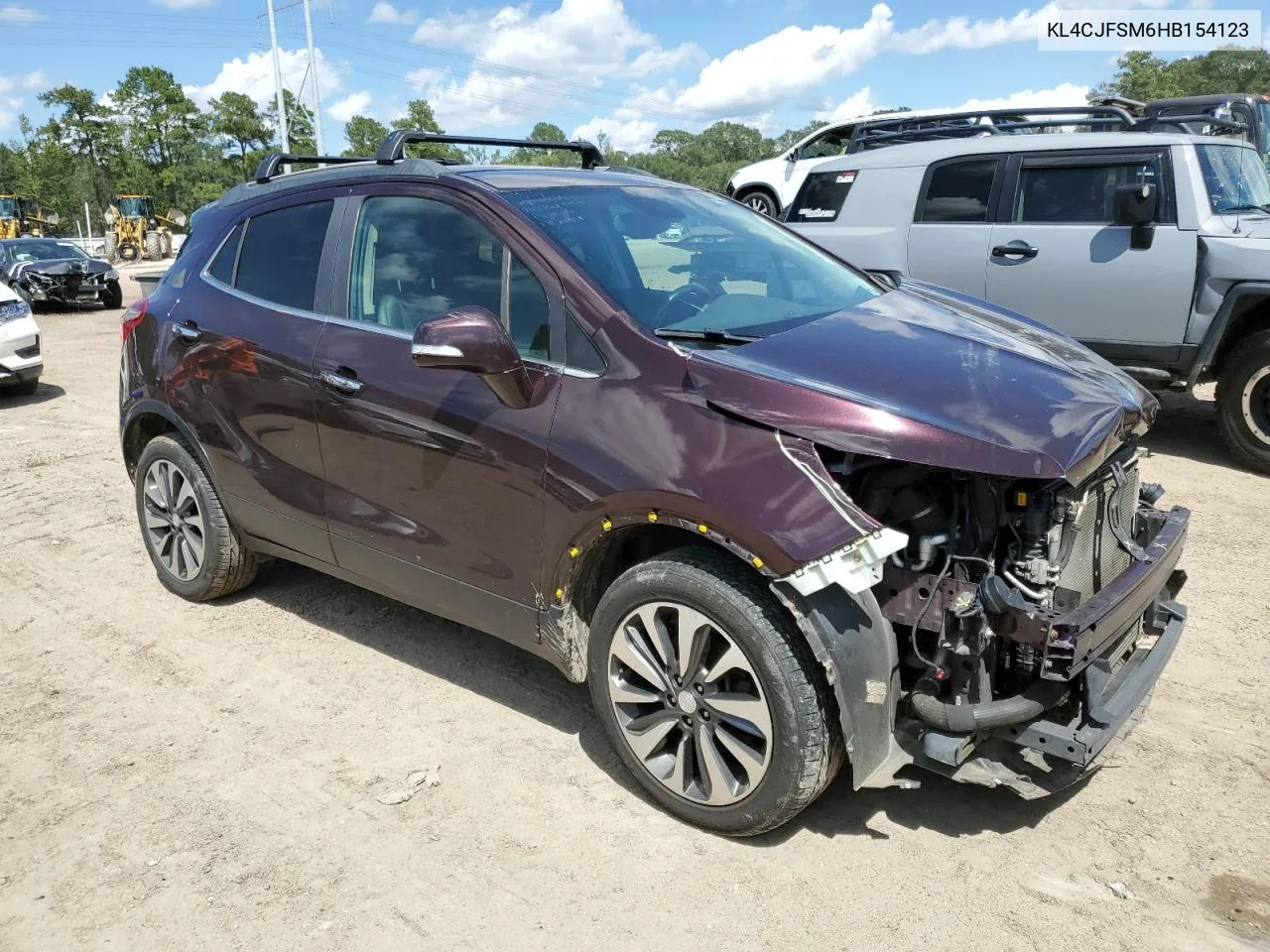 2017 Buick Encore Preferred Ii VIN: KL4CJFSM6HB154123 Lot: 71351484