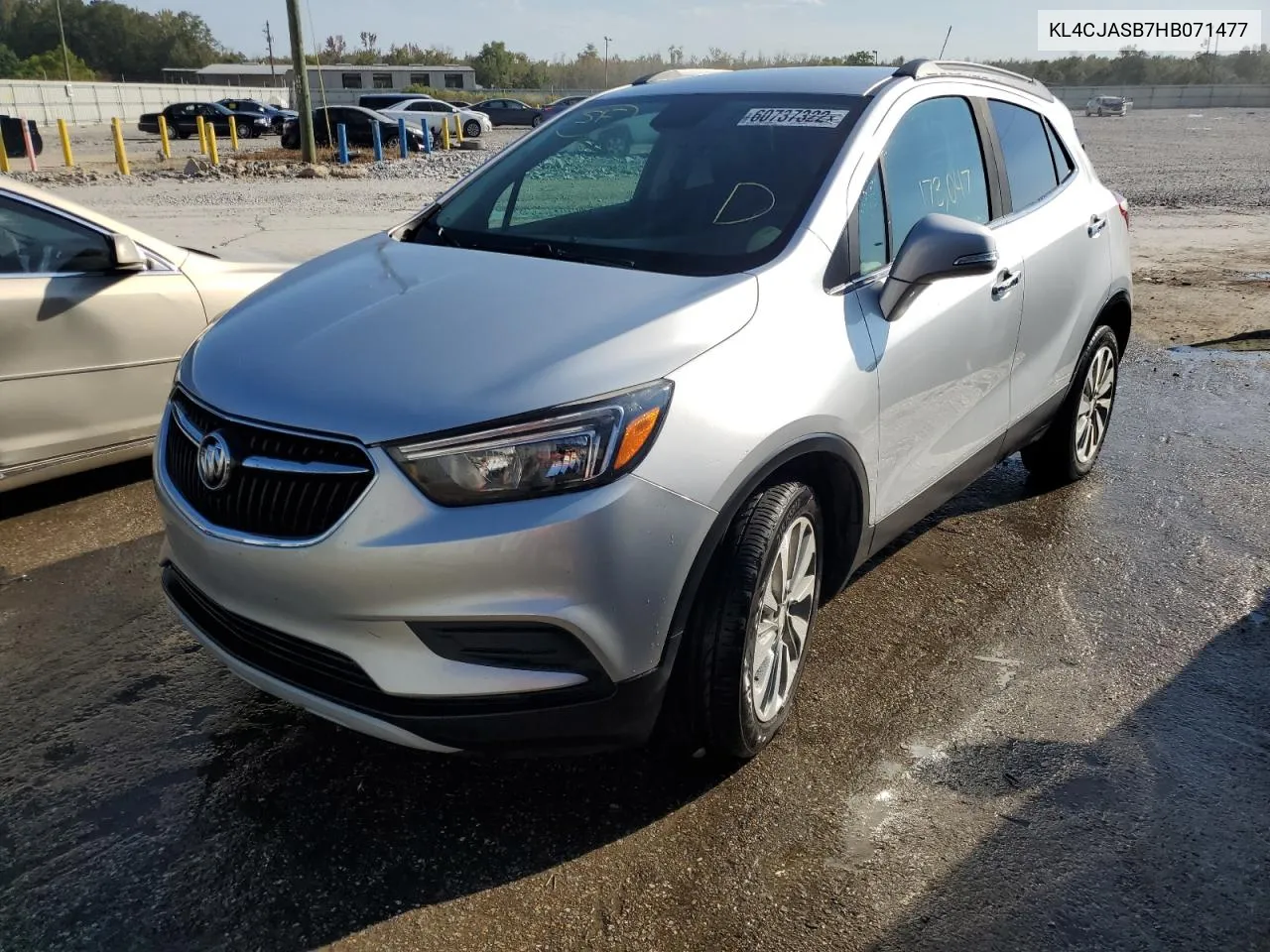 2017 Buick Encore Pre VIN: KL4CJASB7HB071477 Lot: 71420354