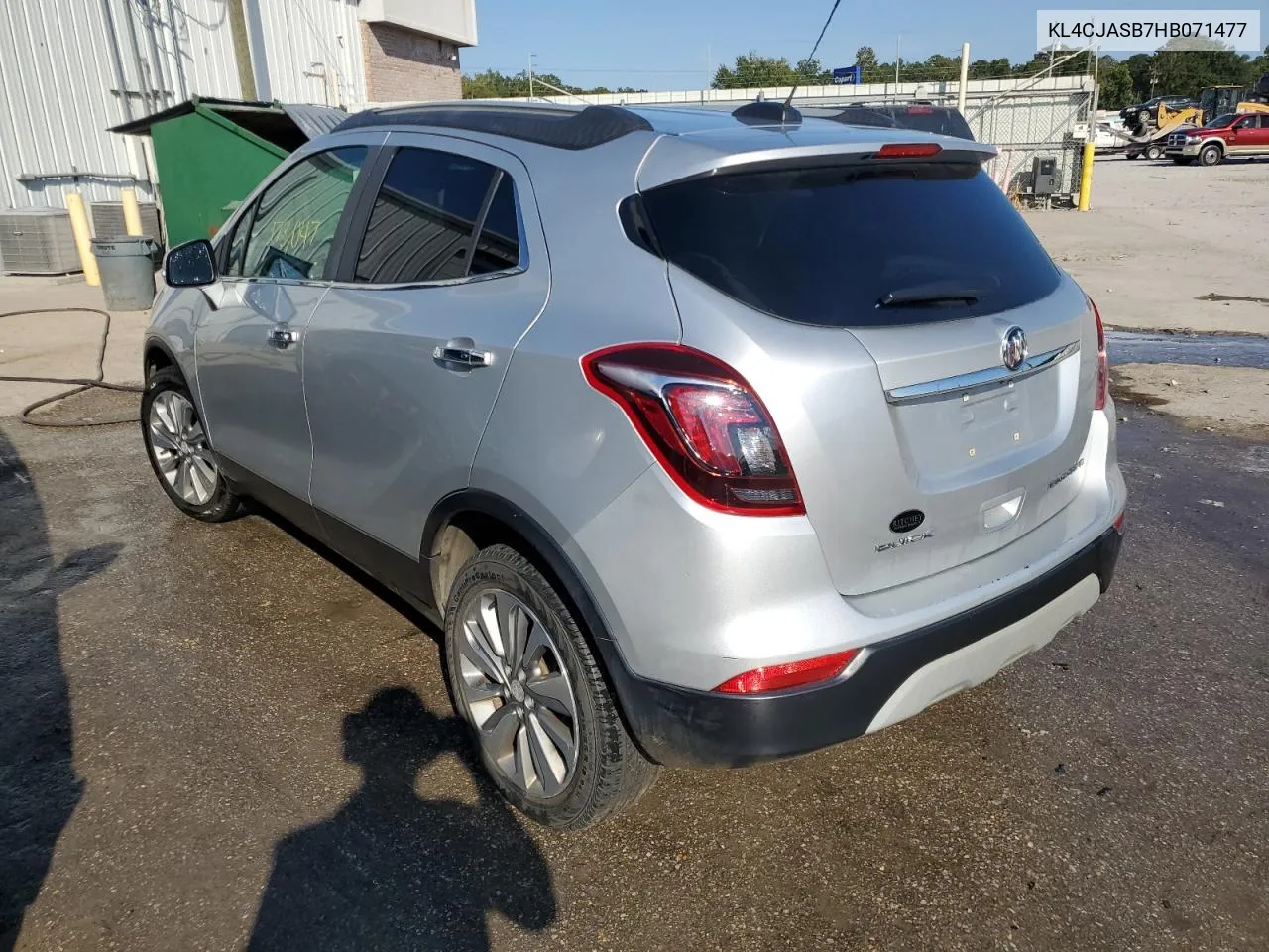 2017 Buick Encore Pre VIN: KL4CJASB7HB071477 Lot: 71420354