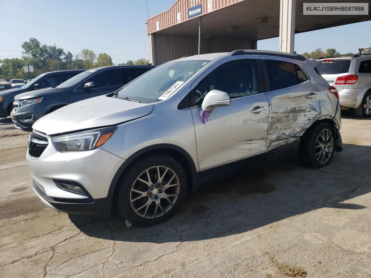 2017 Buick Encore Sport Touring VIN: KL4CJ1SB9HB087888 Lot: 71967544