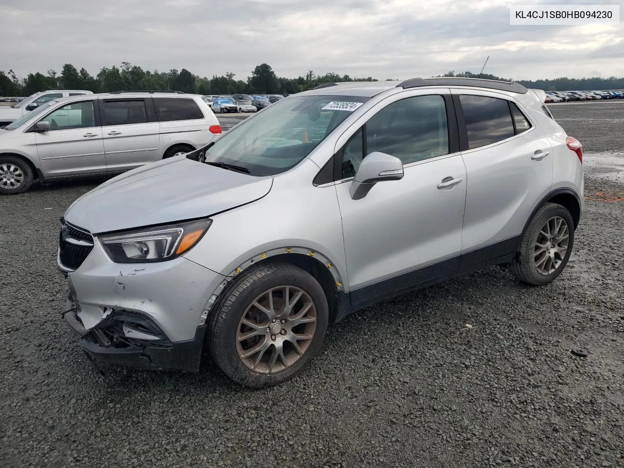 2017 Buick Encore Sport Touring VIN: KL4CJ1SB0HB094230 Lot: 72539524