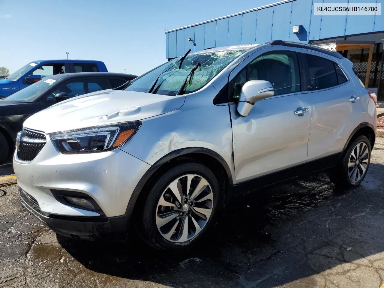 2017 Buick Encore Essence VIN: KL4CJCSB6HB146780 Lot: 72584074