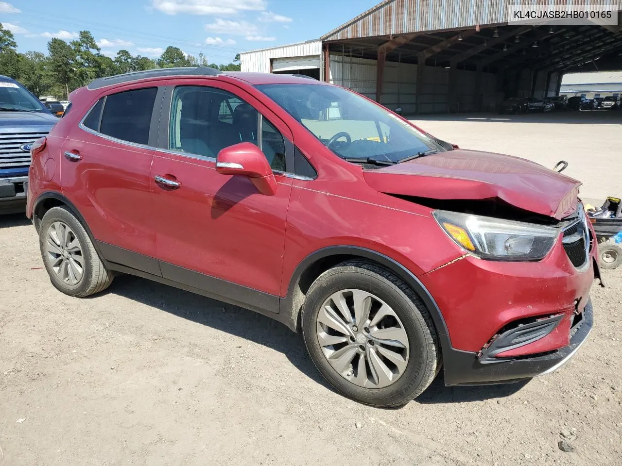 2017 Buick Encore Preferred VIN: KL4CJASB2HB010165 Lot: 74781944