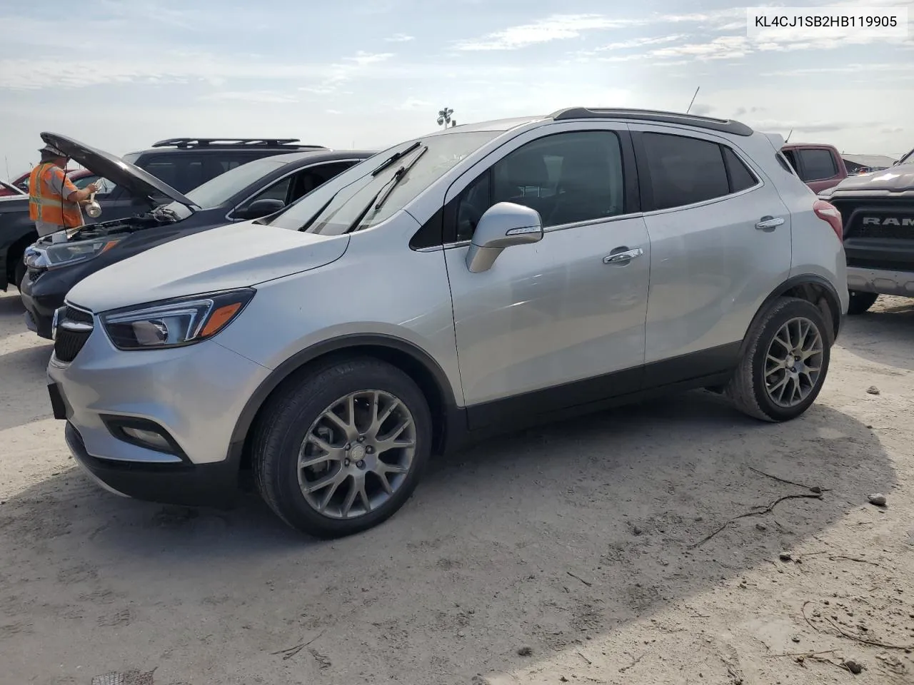 KL4CJ1SB2HB119905 2017 Buick Encore Sport Touring