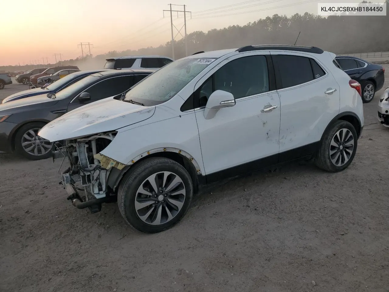 2017 Buick Encore Essence VIN: KL4CJCSBXHB184450 Lot: 76737904