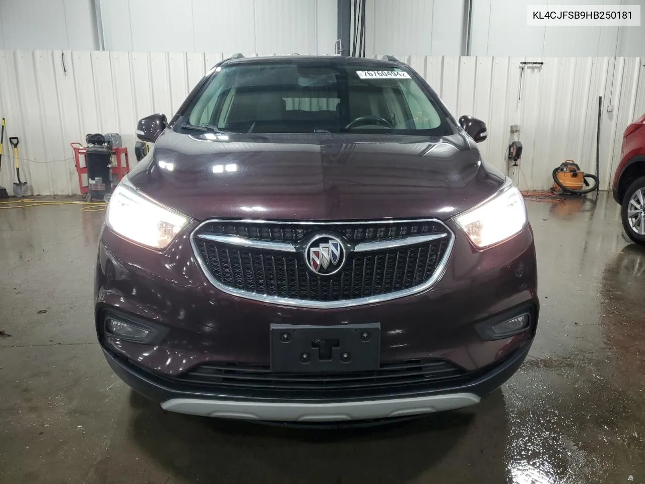 2017 Buick Encore Preferred Ii VIN: KL4CJFSB9HB250181 Lot: 76760494