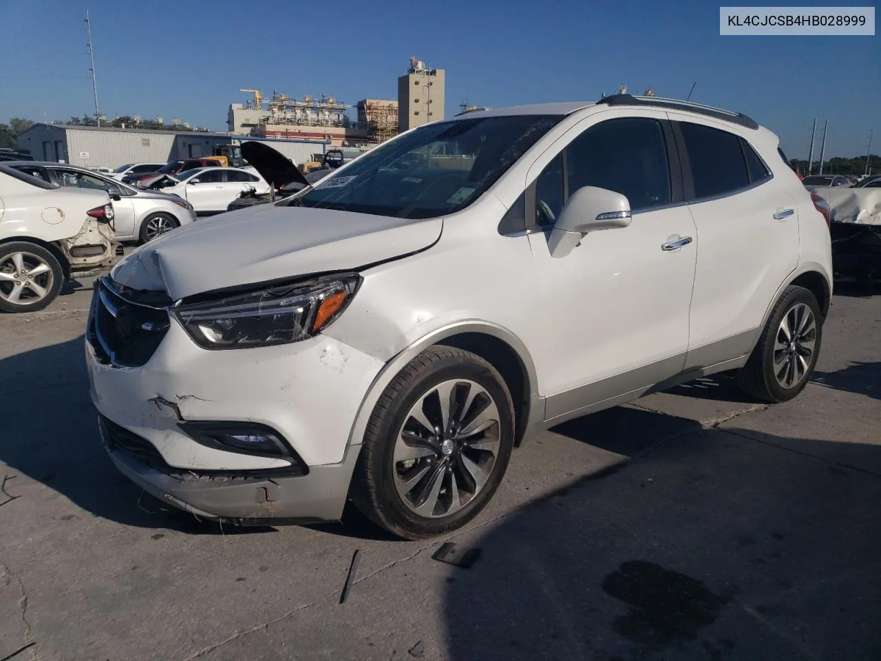 2017 Buick Encore Essence VIN: KL4CJCSB4HB028999 Lot: 77106204