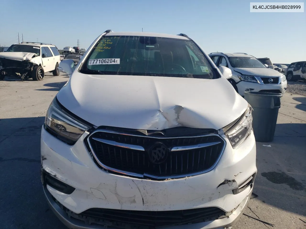 2017 Buick Encore Essence VIN: KL4CJCSB4HB028999 Lot: 77106204