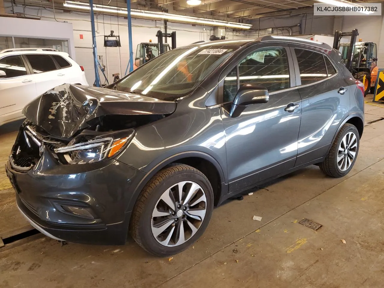 2017 Buick Encore Essence VIN: KL4CJGSB8HB017382 Lot: 77421884