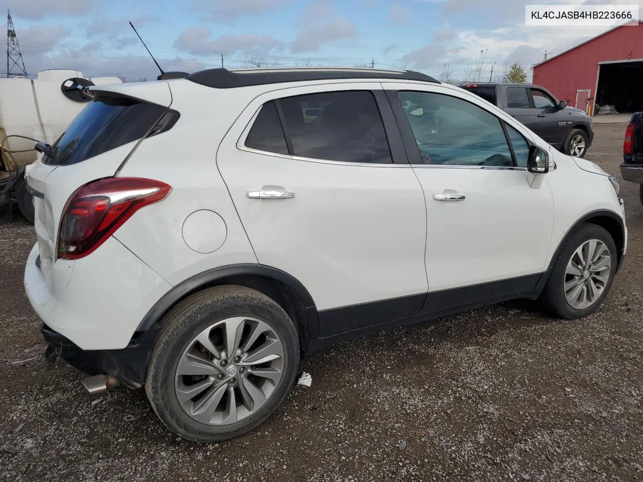 2017 Buick Encore Preferred VIN: KL4CJASB4HB223666 Lot: 78742074