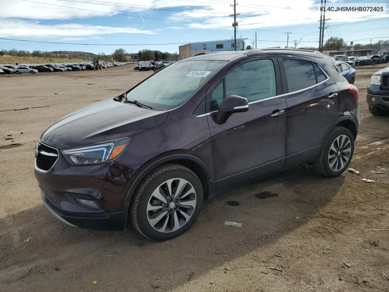 2017 Buick Encore Premium VIN: KL4CJHSM6HB072405 Lot: 79256384