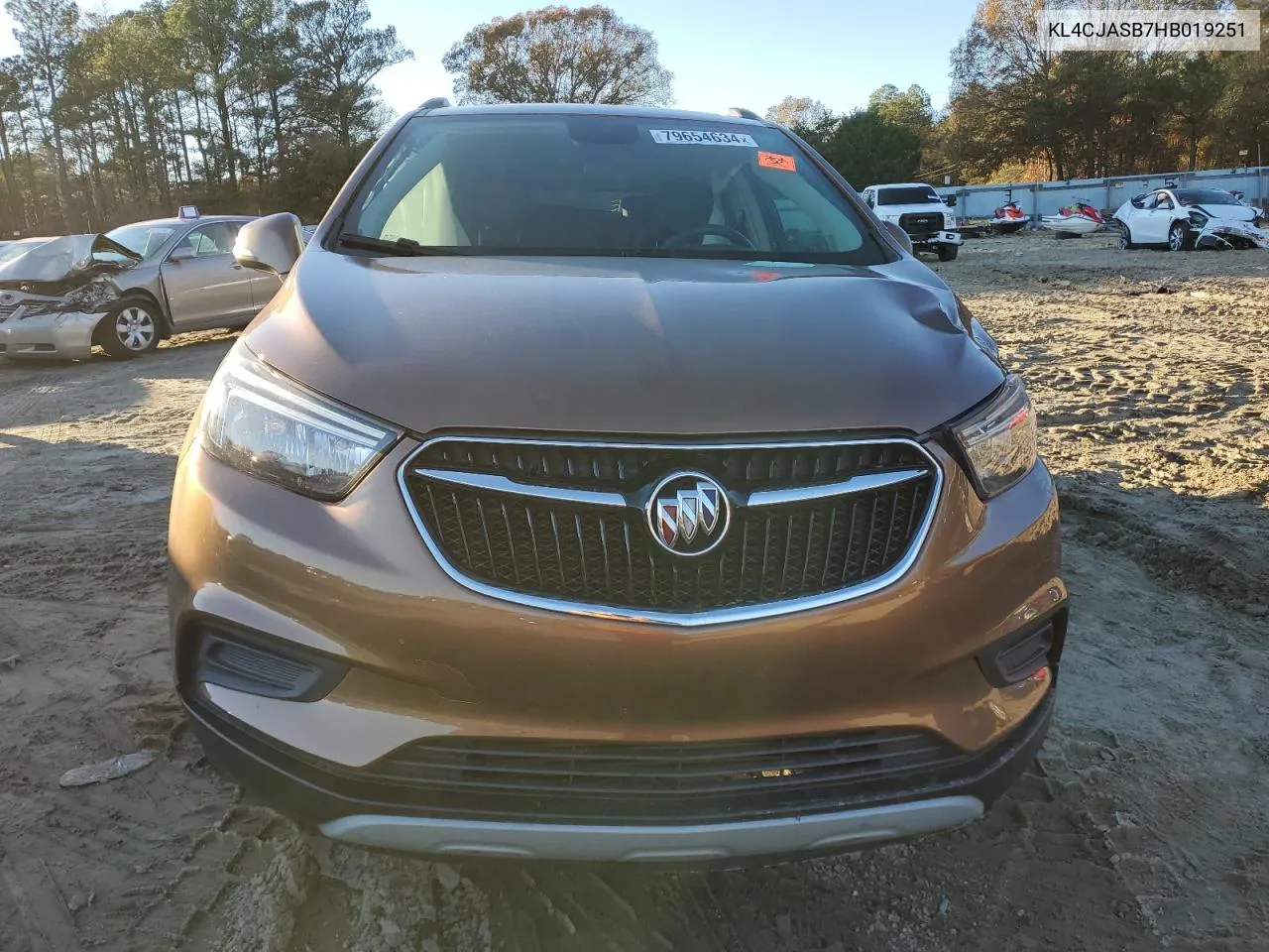 2017 Buick Encore Preferred VIN: KL4CJASB7HB019251 Lot: 79654634