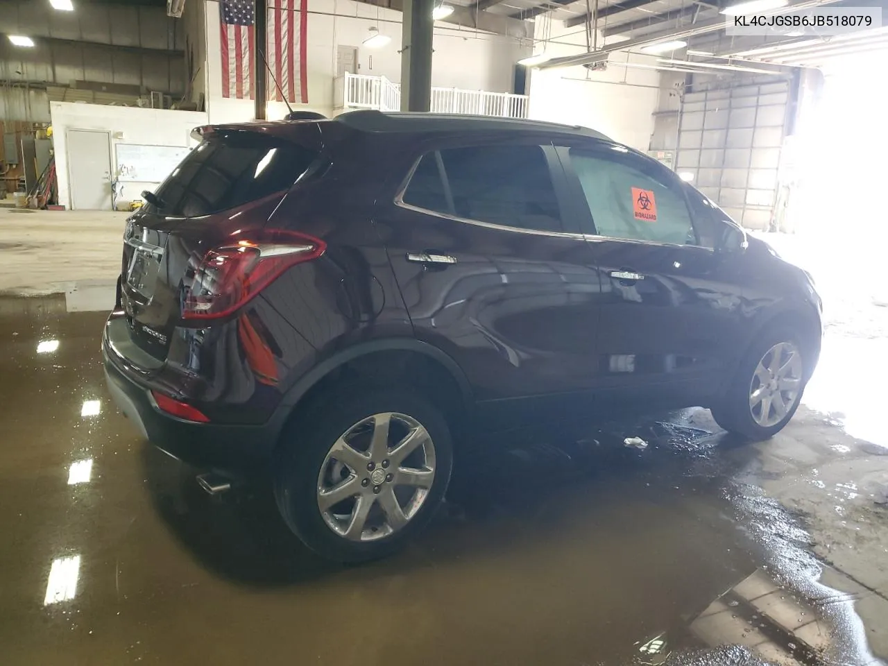 2018 Buick Encore Essence VIN: KL4CJGSB6JB518079 Lot: 52149854