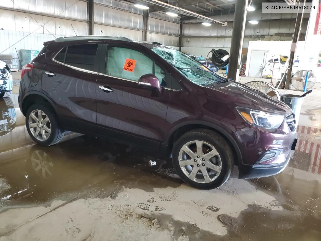 2018 Buick Encore Essence VIN: KL4CJGSB6JB518079 Lot: 52149854