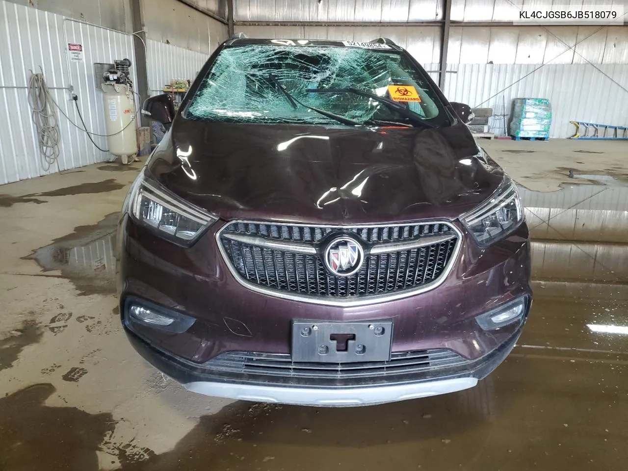 2018 Buick Encore Essence VIN: KL4CJGSB6JB518079 Lot: 52149854