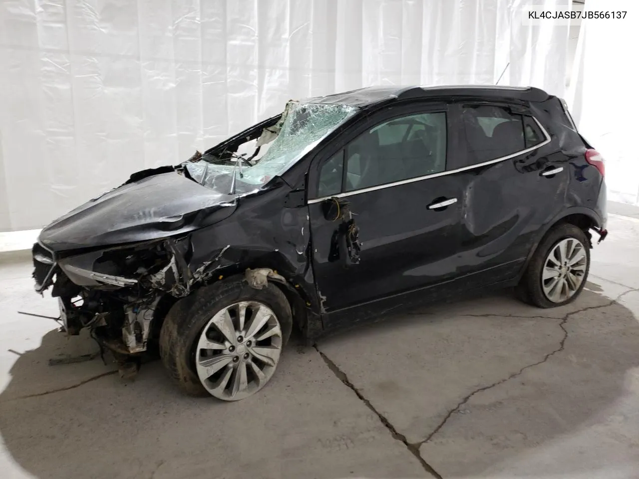 2018 Buick Encore Preferred VIN: KL4CJASB7JB566137 Lot: 55863484