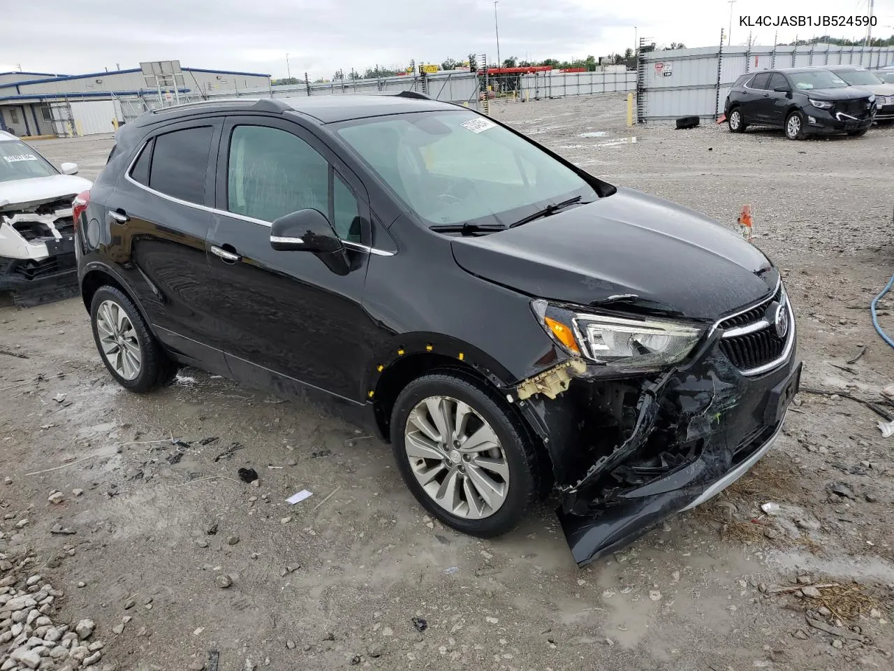 2018 Buick Encore Preferred VIN: KL4CJASB1JB524590 Lot: 57334254