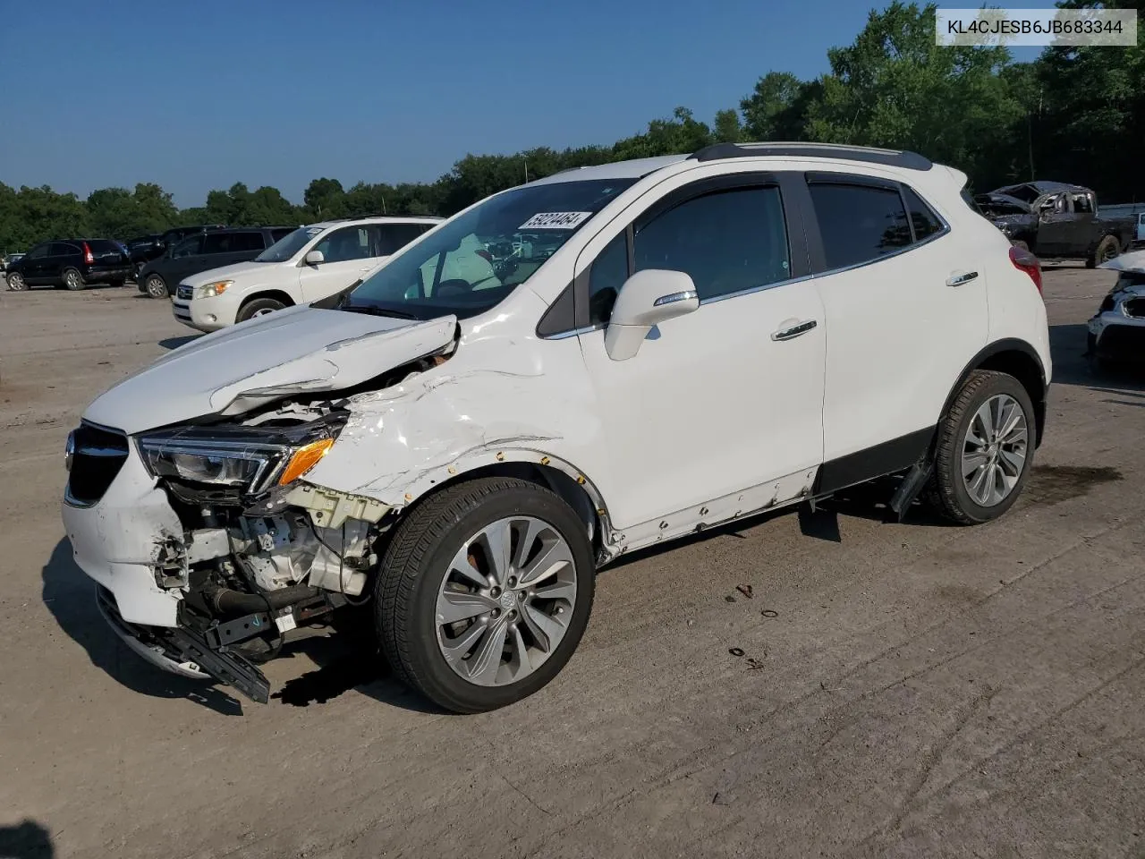 2018 Buick Encore Preferred VIN: KL4CJESB6JB683344 Lot: 59224464