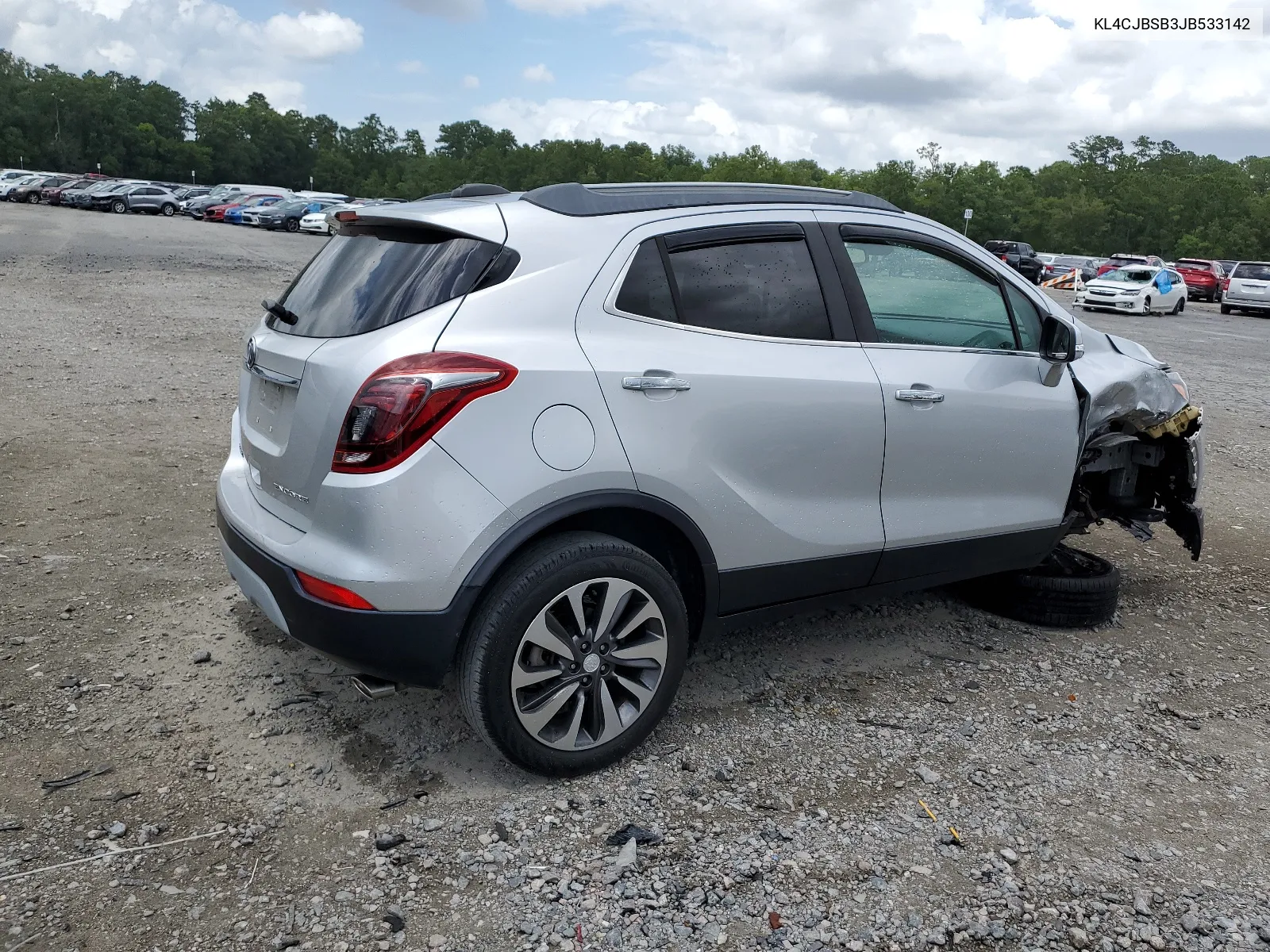 2018 Buick Encore Preferred Ii VIN: KL4CJBSB3JB533142 Lot: 59285574