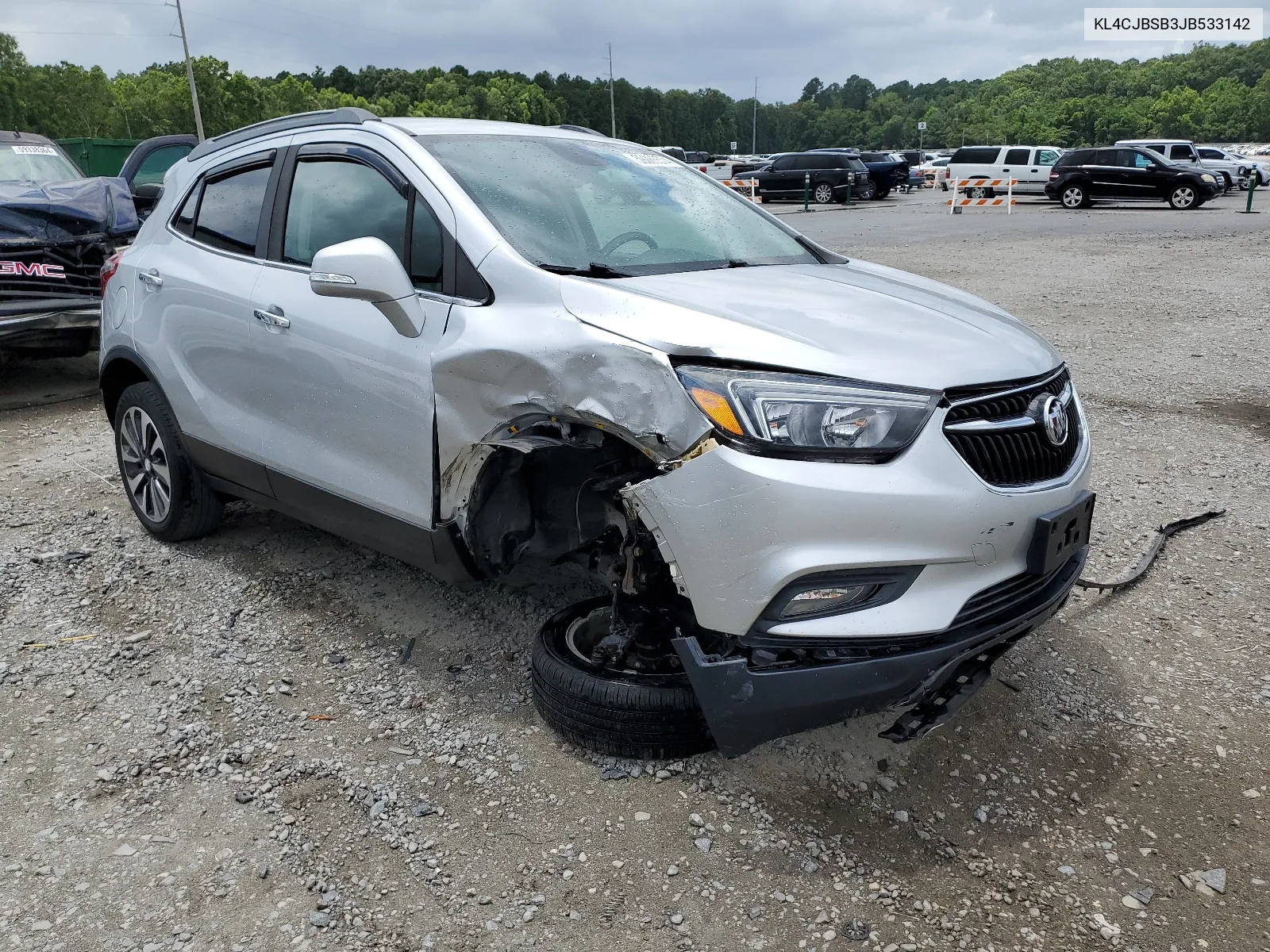 KL4CJBSB3JB533142 2018 Buick Encore Preferred Ii