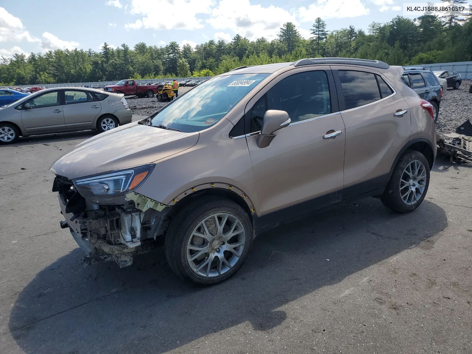 KL4CJ1SB8JB610517 2018 Buick Encore Sport Touring