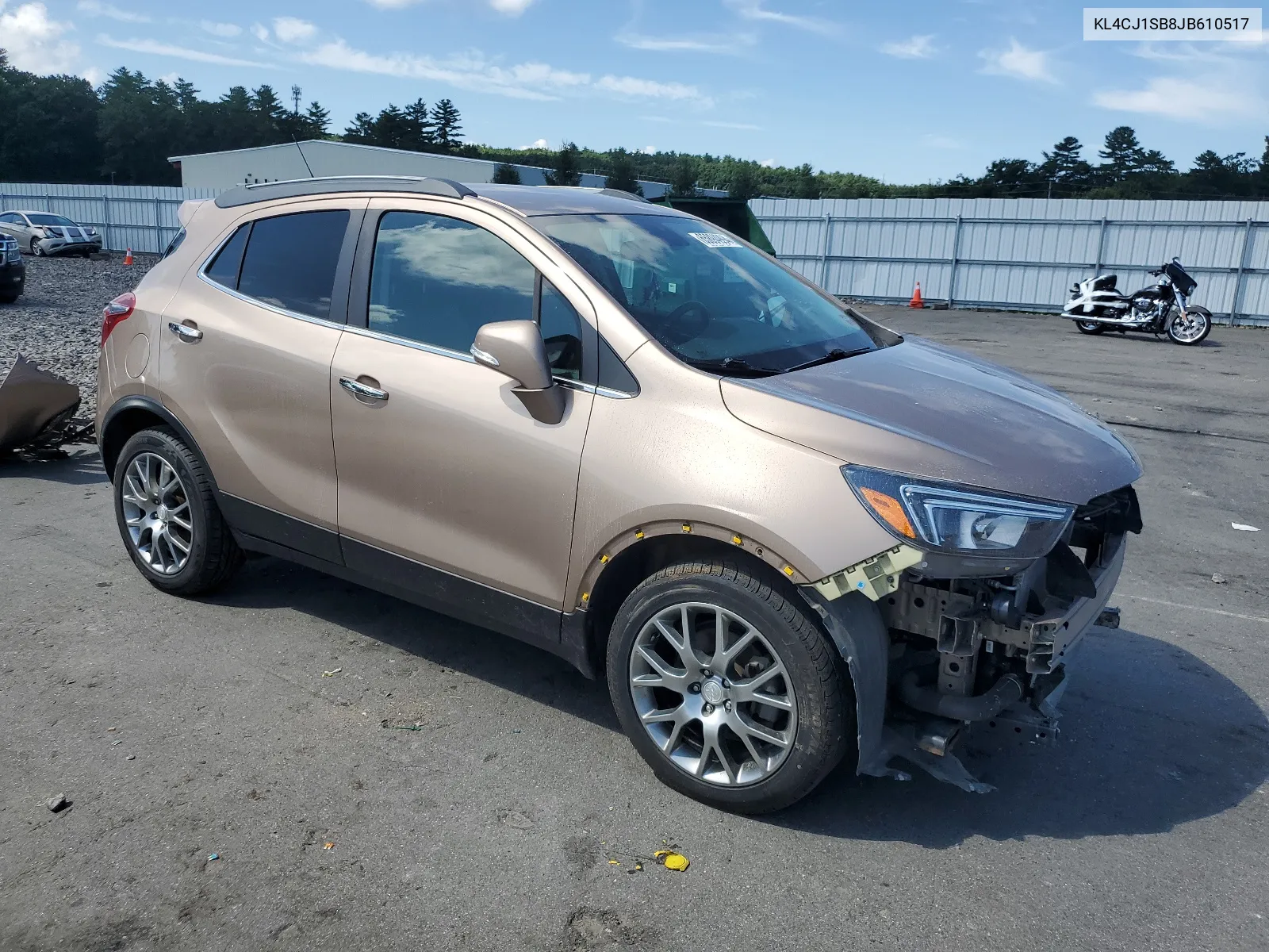 2018 Buick Encore Sport Touring VIN: KL4CJ1SB8JB610517 Lot: 65894994