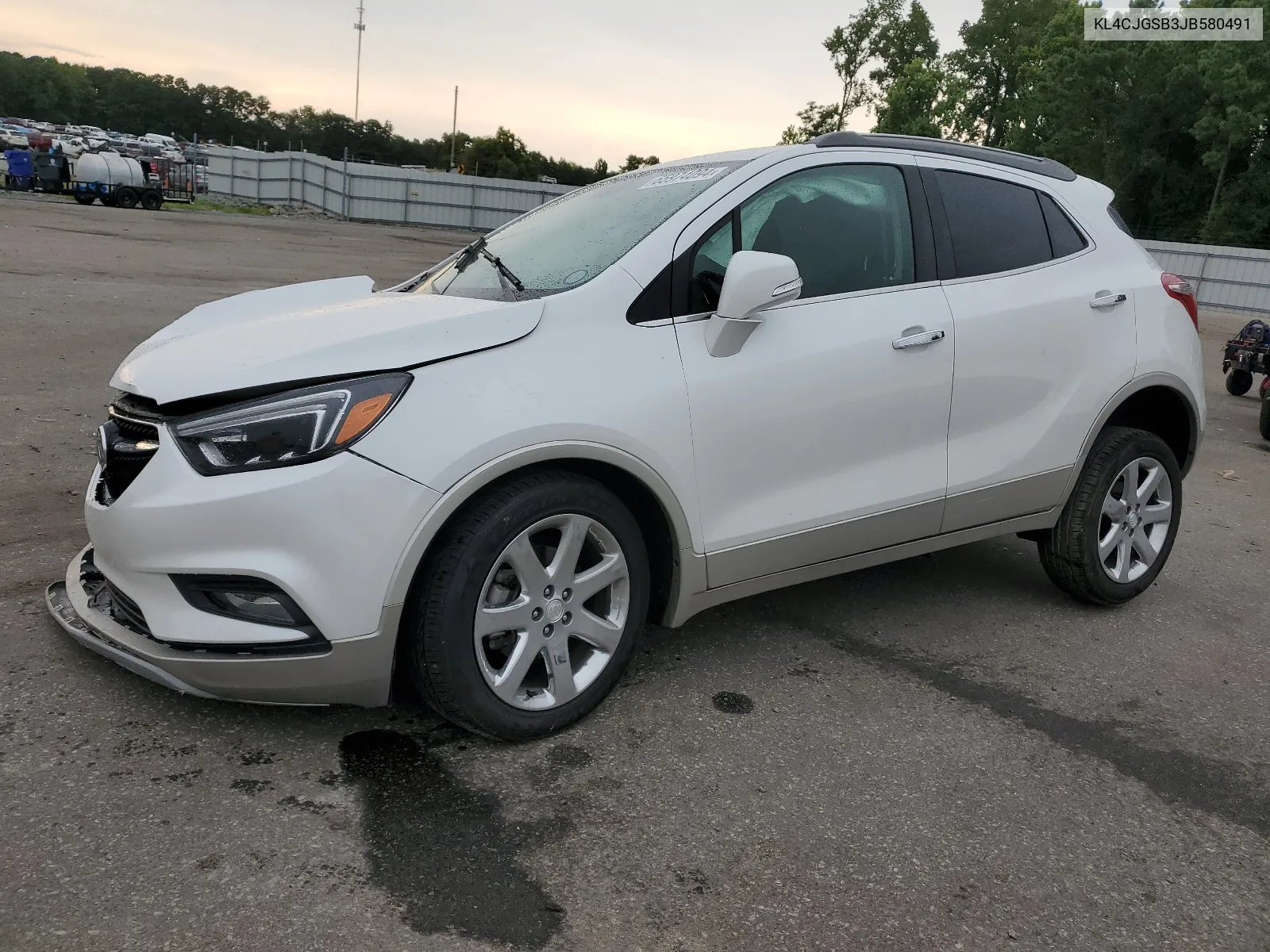 2018 Buick Encore Essence VIN: KL4CJGSB3JB580491 Lot: 65974094