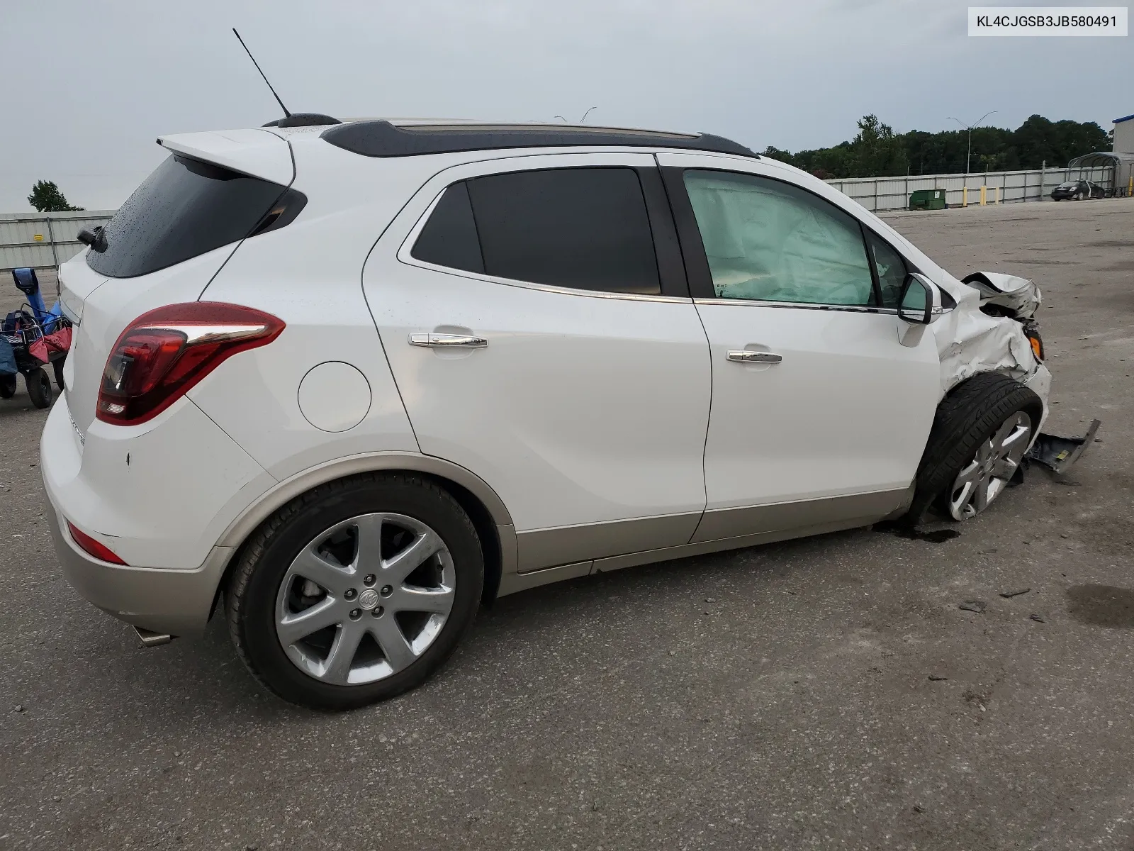 2018 Buick Encore Essence VIN: KL4CJGSB3JB580491 Lot: 65974094