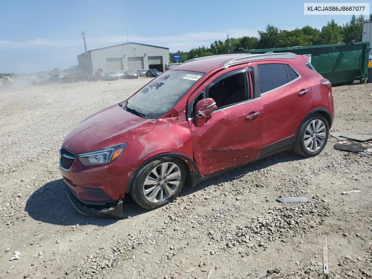 KL4CJASB6JB687077 2018 Buick Encore Preferred