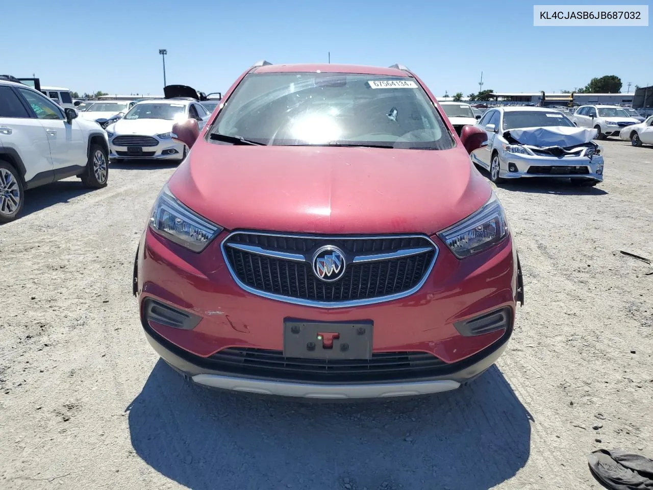 KL4CJASB6JB687032 2018 Buick Encore Preferred