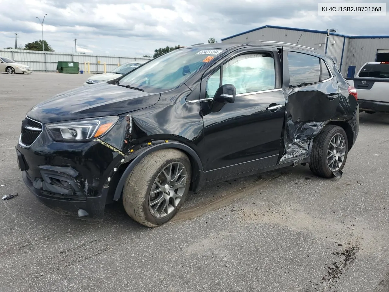 2018 Buick Encore Sport Touring VIN: KL4CJ1SB2JB701668 Lot: 68431104