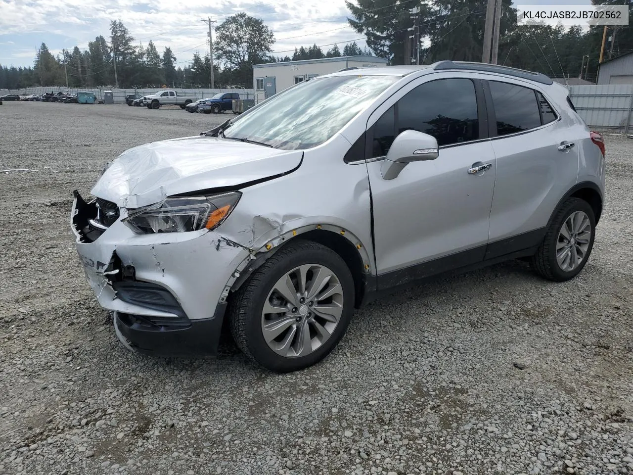 2018 Buick Encore Preferred VIN: KL4CJASB2JB702562 Lot: 68953714