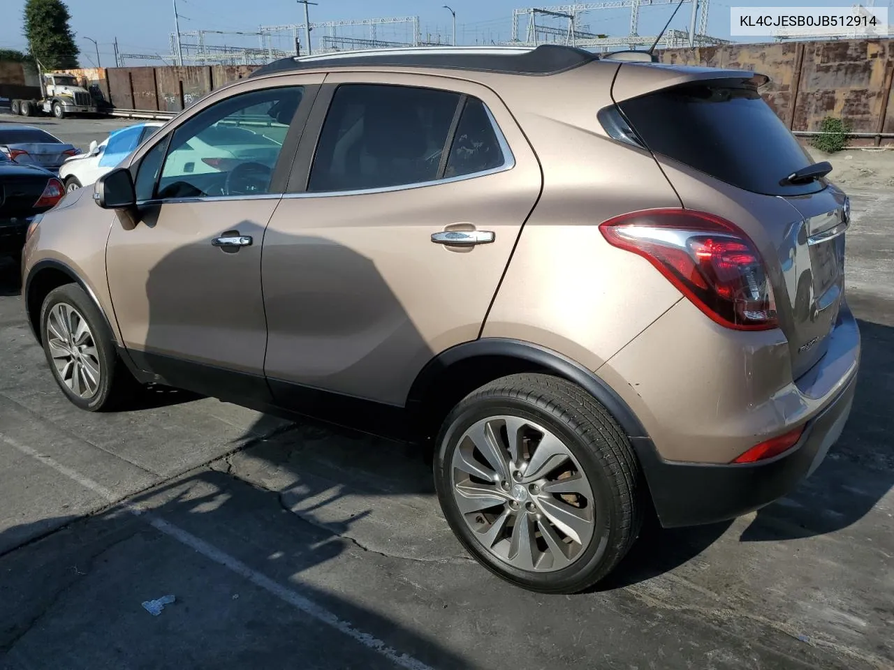 2018 Buick Encore Preferred VIN: KL4CJESB0JB512914 Lot: 69186964