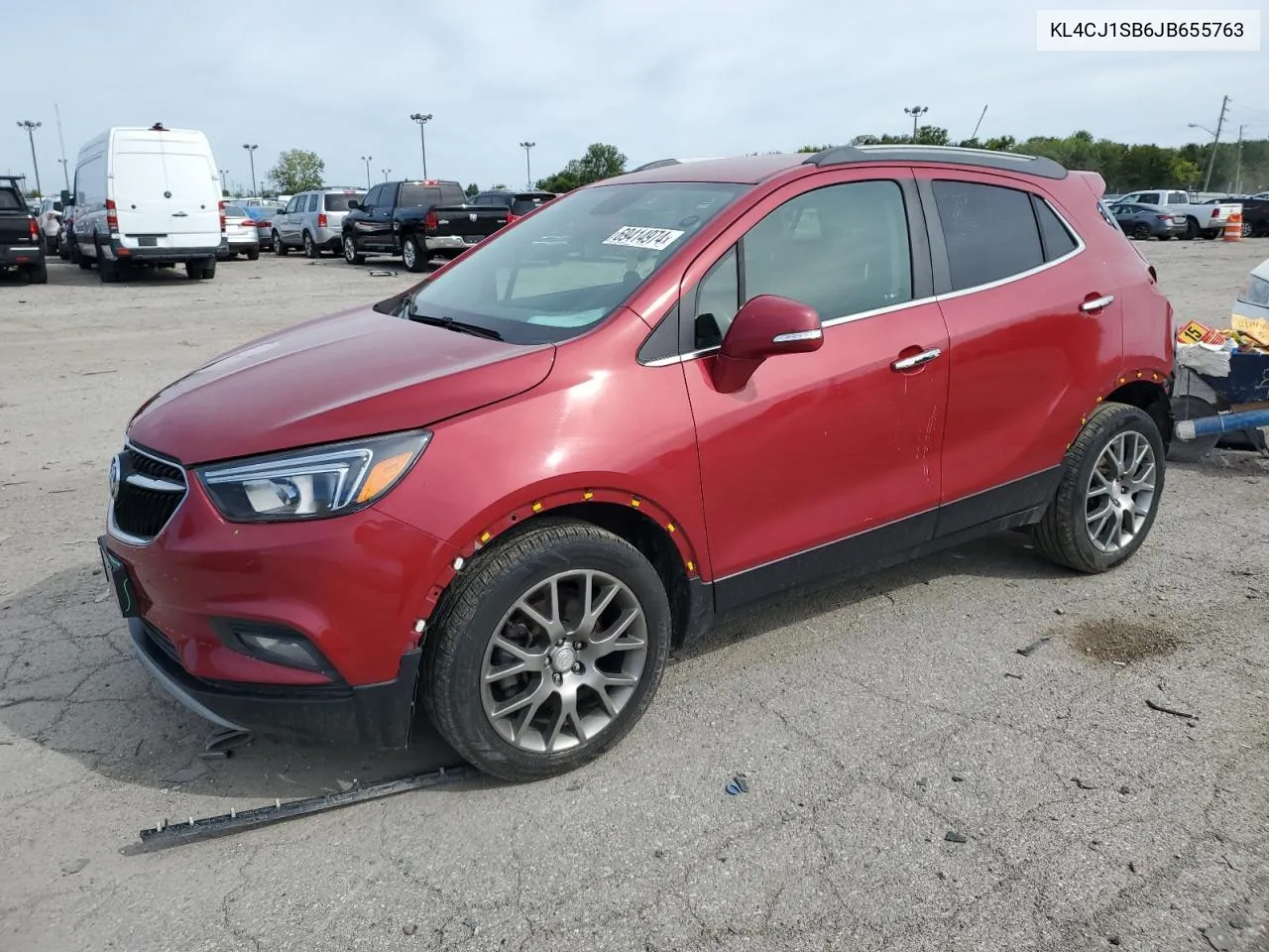 KL4CJ1SB6JB655763 2018 Buick Encore Sport Touring