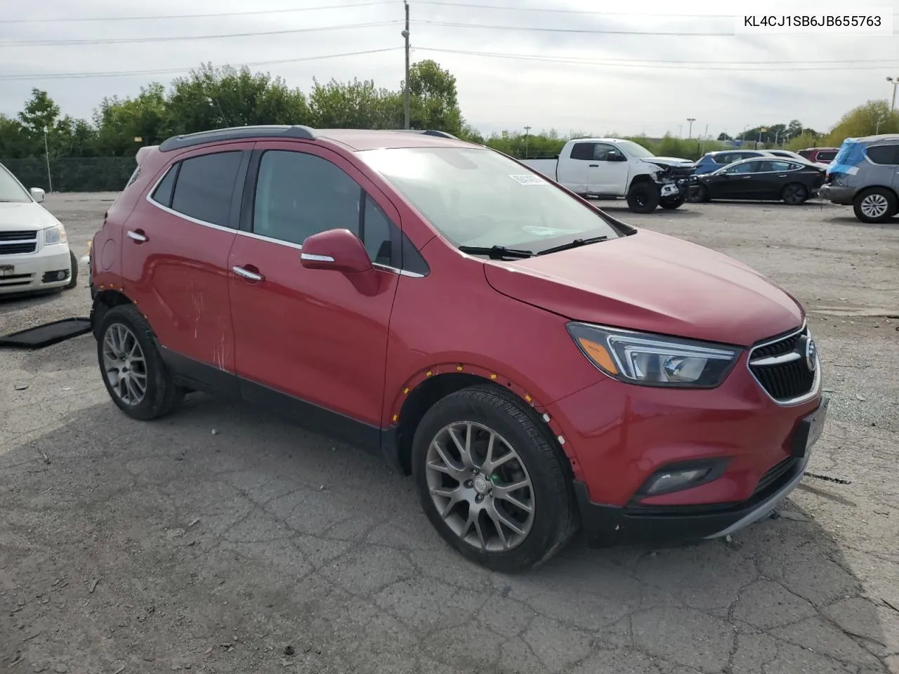 KL4CJ1SB6JB655763 2018 Buick Encore Sport Touring