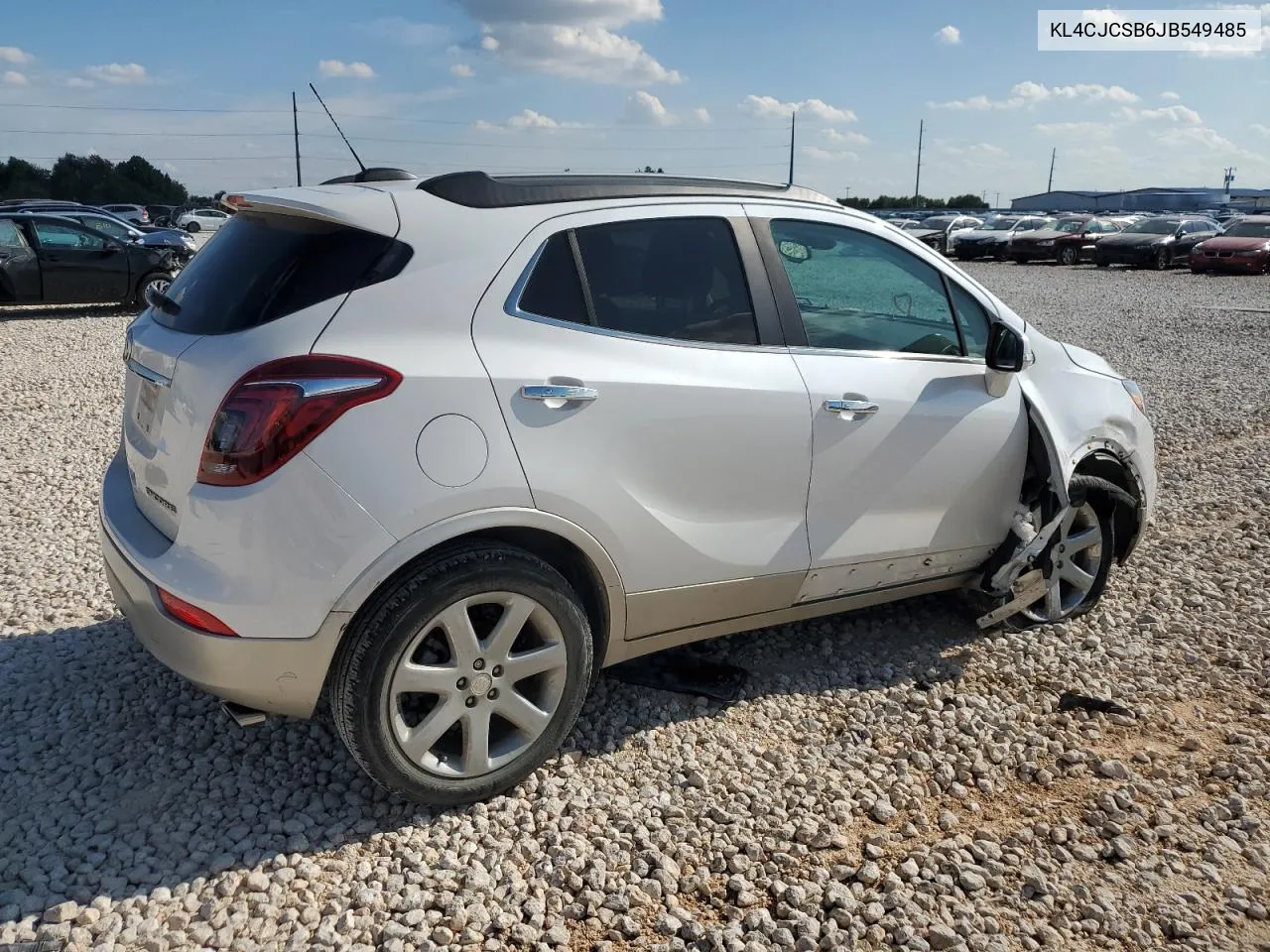 2018 Buick Encore Essence VIN: KL4CJCSB6JB549485 Lot: 69876364