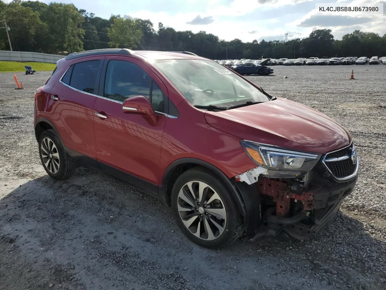 KL4CJBSB8JB673980 2018 Buick Encore Preferred Ii