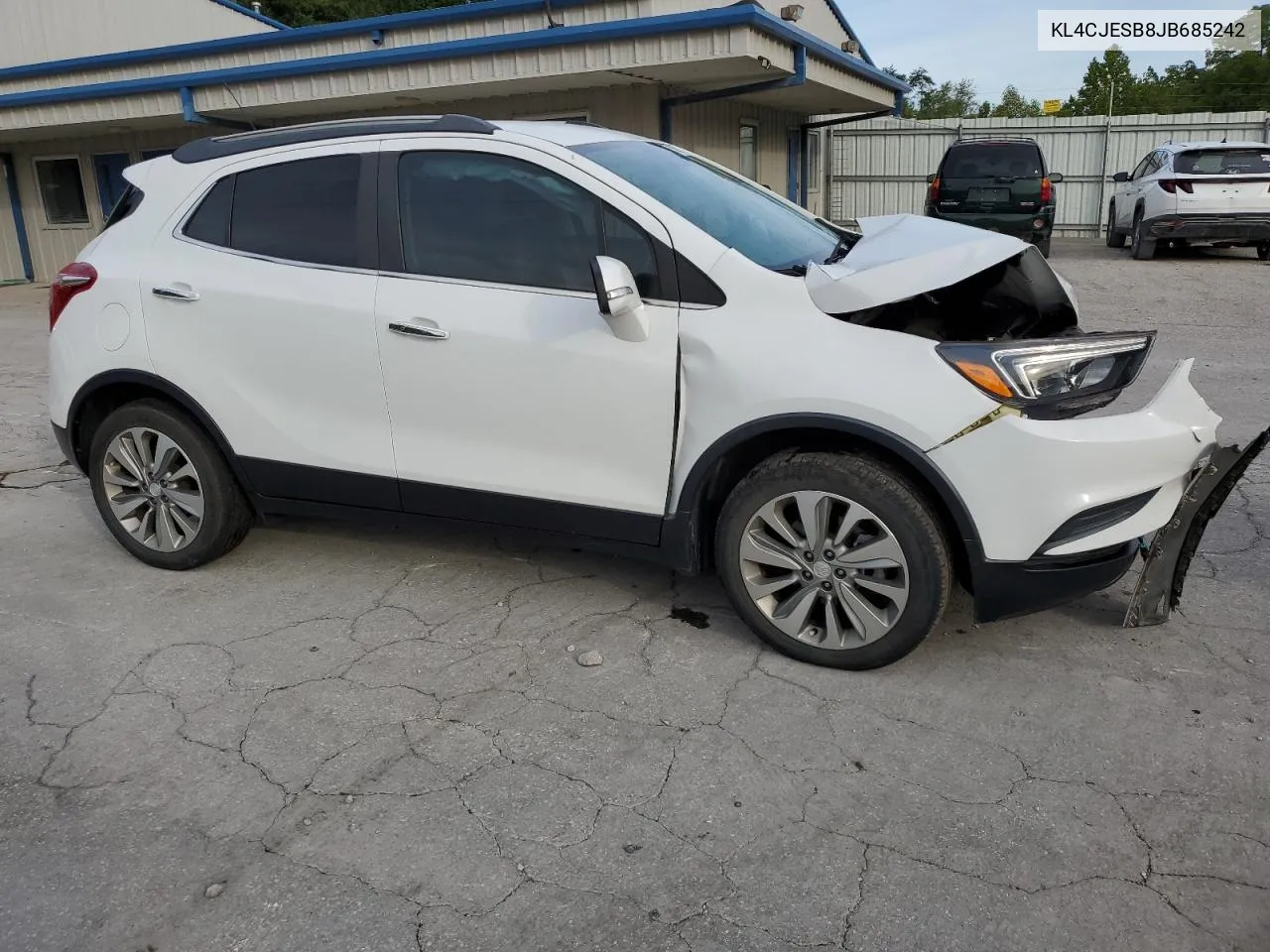 2018 Buick Encore Preferred VIN: KL4CJESB8JB685242 Lot: 70144634