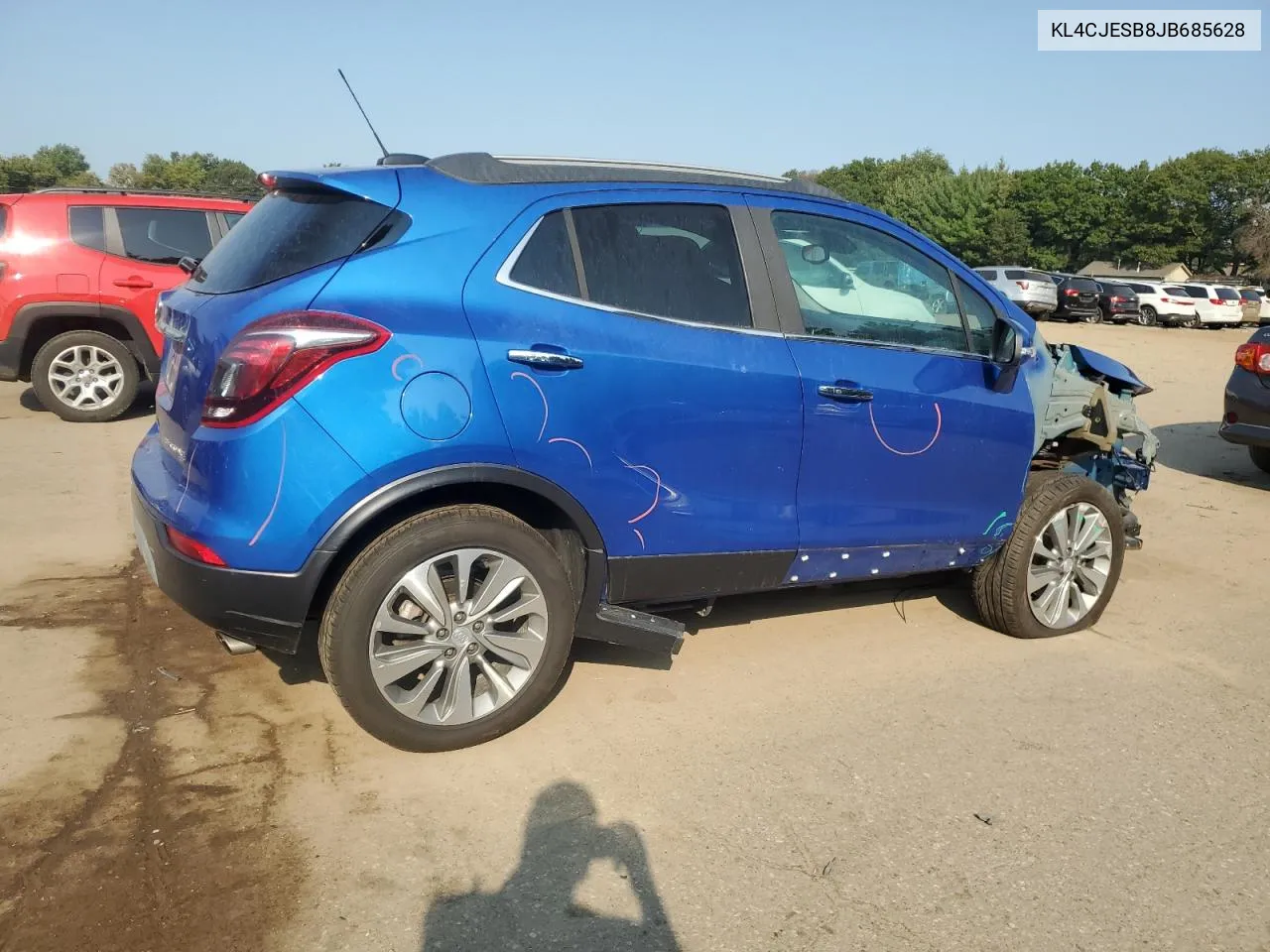 KL4CJESB8JB685628 2018 Buick Encore Preferred