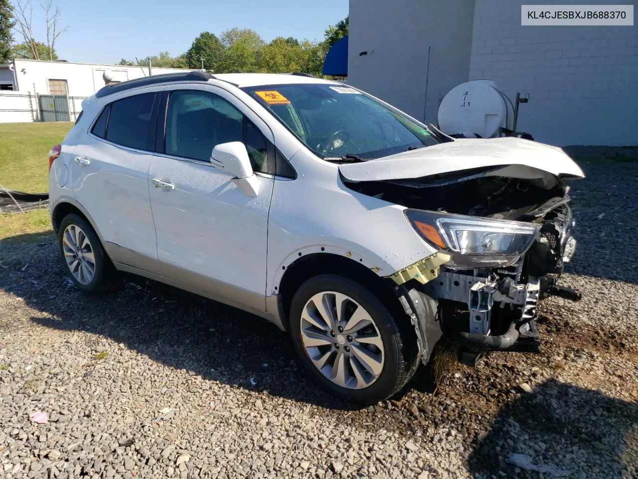 2018 Buick Encore Preferred VIN: KL4CJESBXJB688370 Lot: 70961084