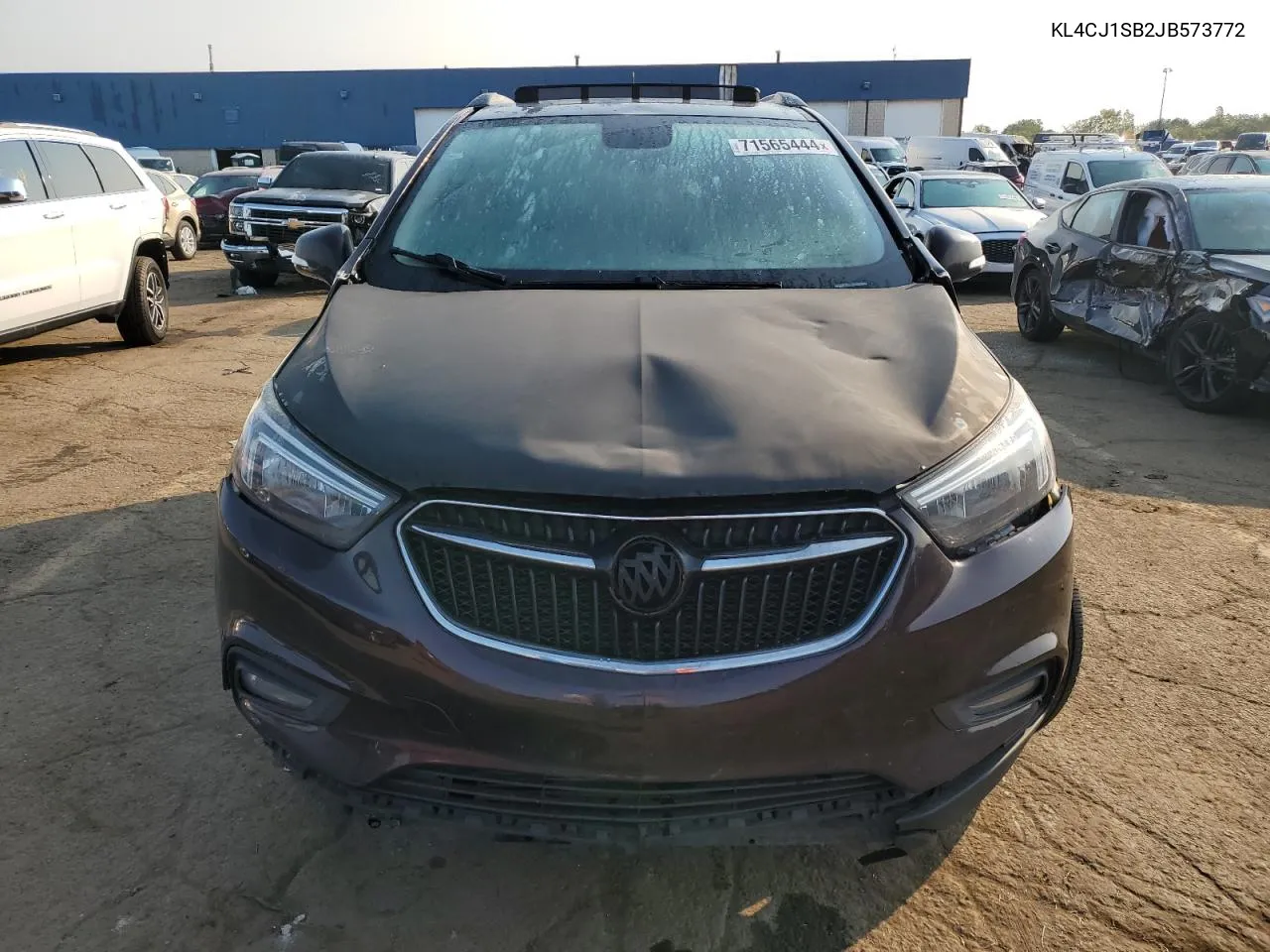 2018 Buick Encore Sport Touring VIN: KL4CJ1SB2JB573772 Lot: 71565444