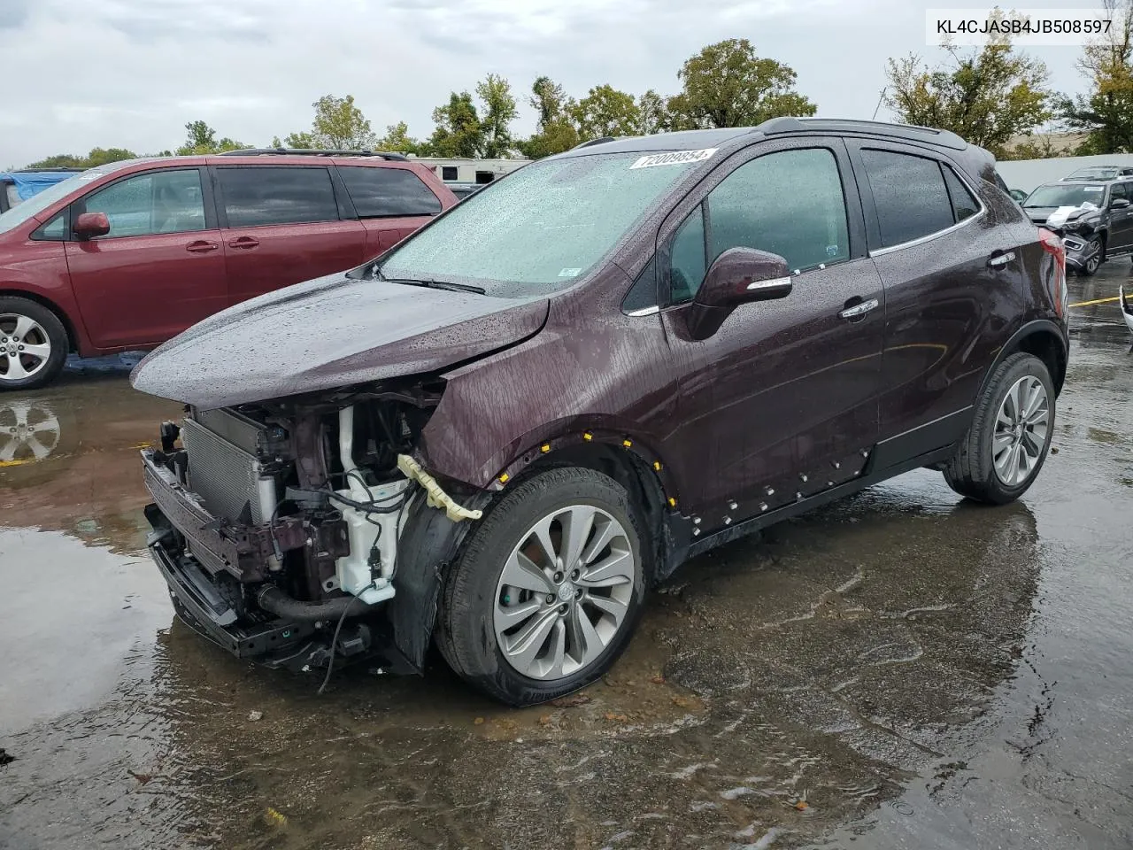 2018 Buick Encore Preferred VIN: KL4CJASB4JB508597 Lot: 72009854