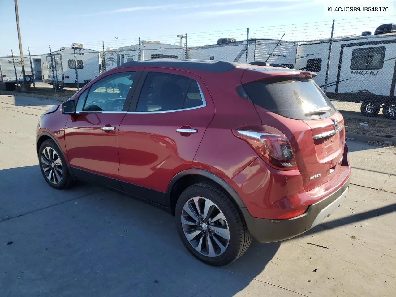 2018 Buick Encore Essence VIN: KL4CJCSB9JB548170 Lot: 72081504