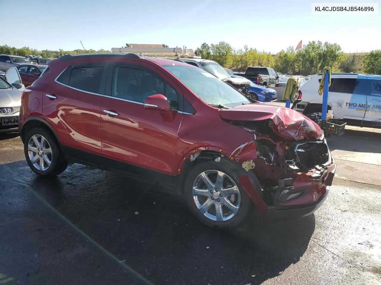 2018 Buick Encore Premium VIN: KL4CJDSB4JB546896 Lot: 72756894