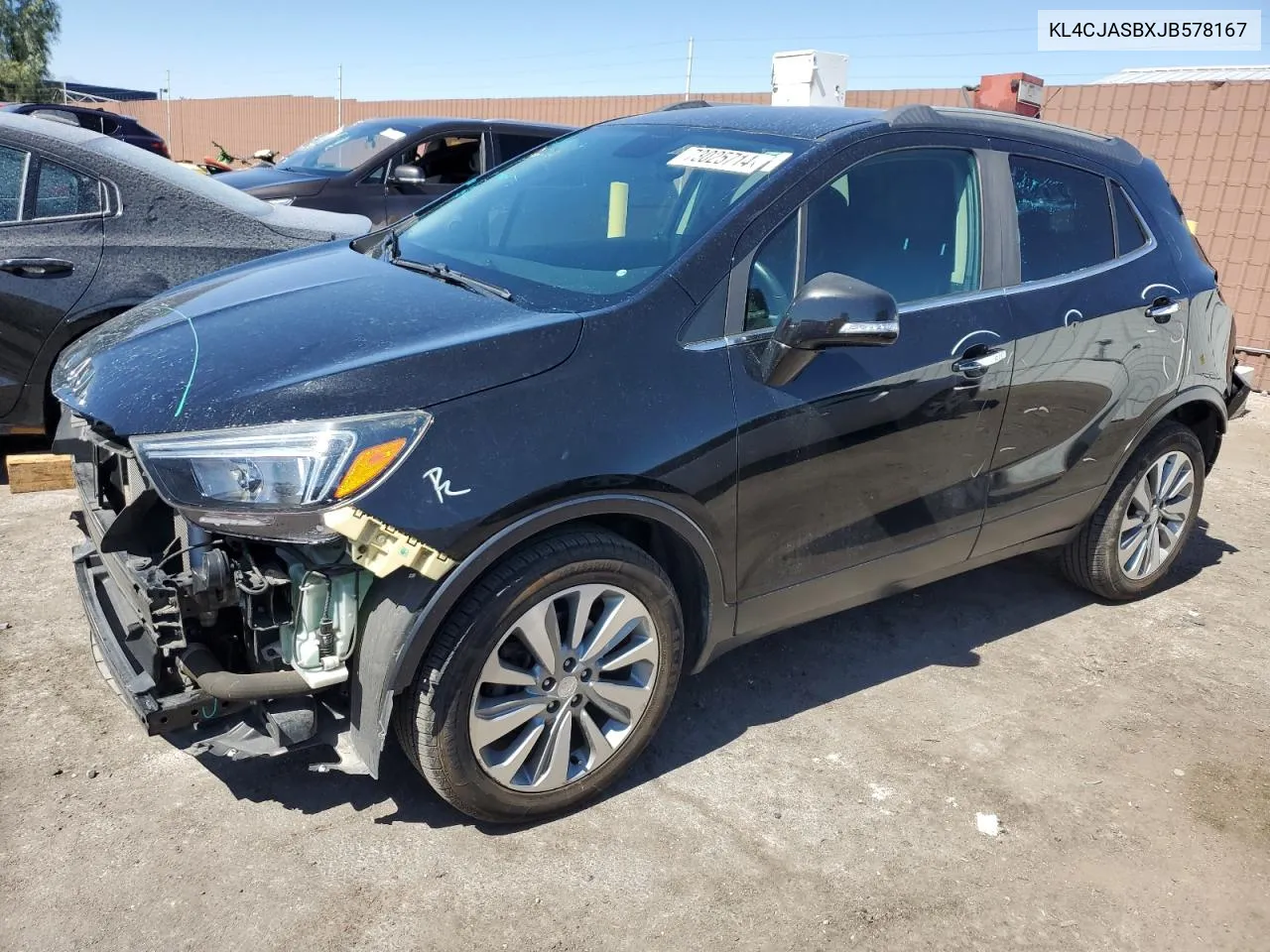 2018 Buick Encore Preferred VIN: KL4CJASBXJB578167 Lot: 73025714