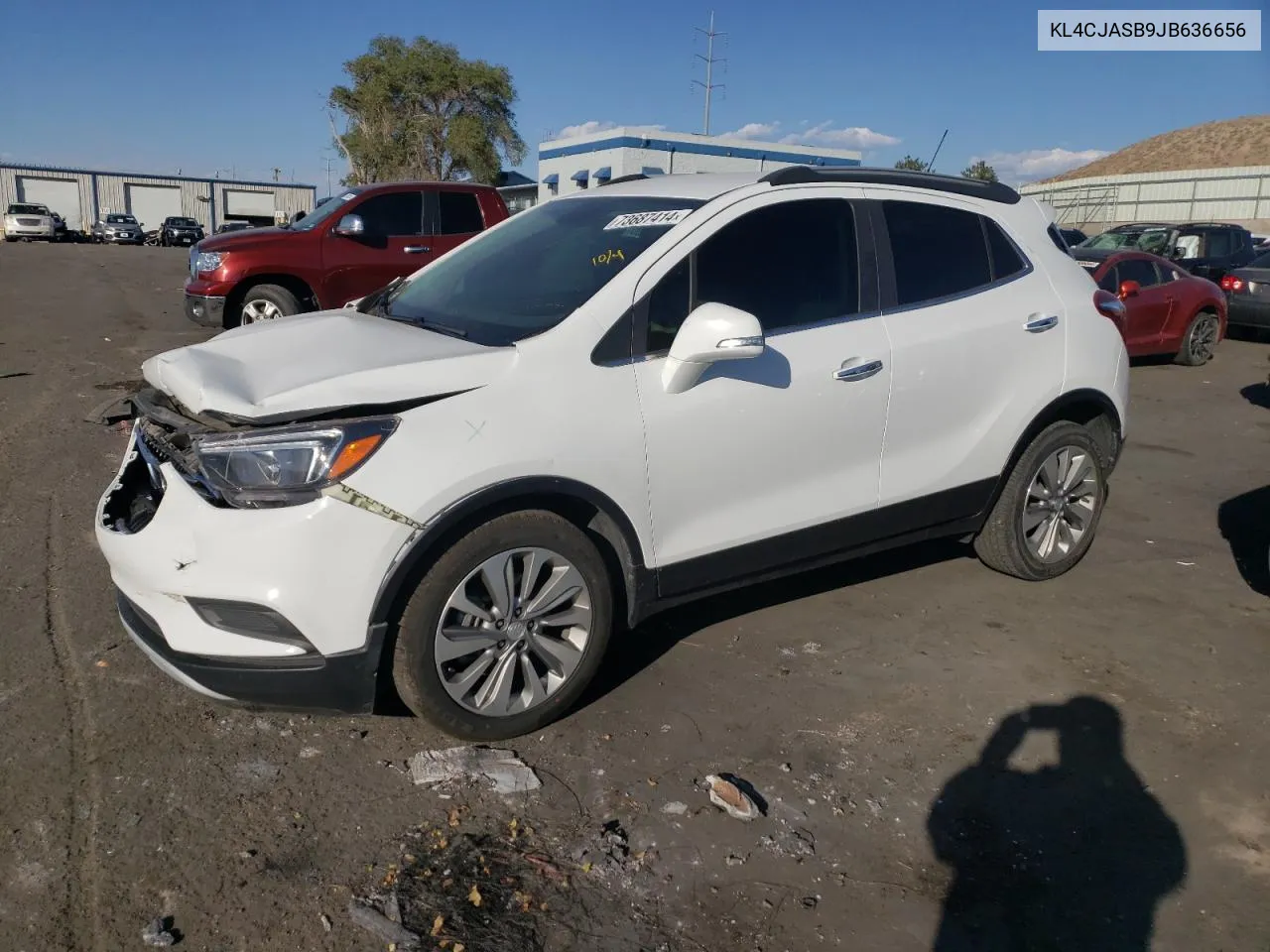 2018 Buick Encore Preferred VIN: KL4CJASB9JB636656 Lot: 73687414