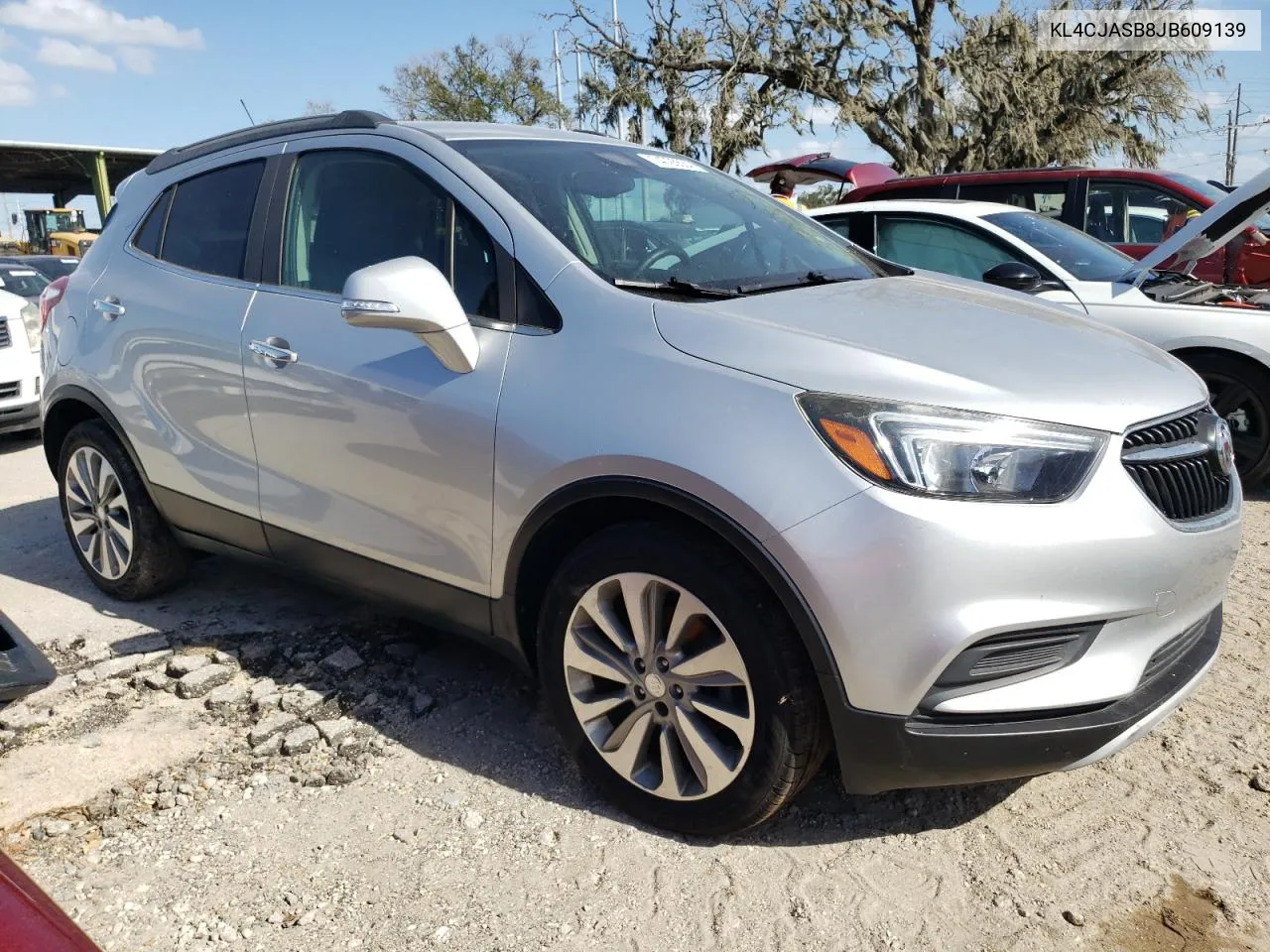 2018 Buick Encore Preferred VIN: KL4CJASB8JB609139 Lot: 74725534